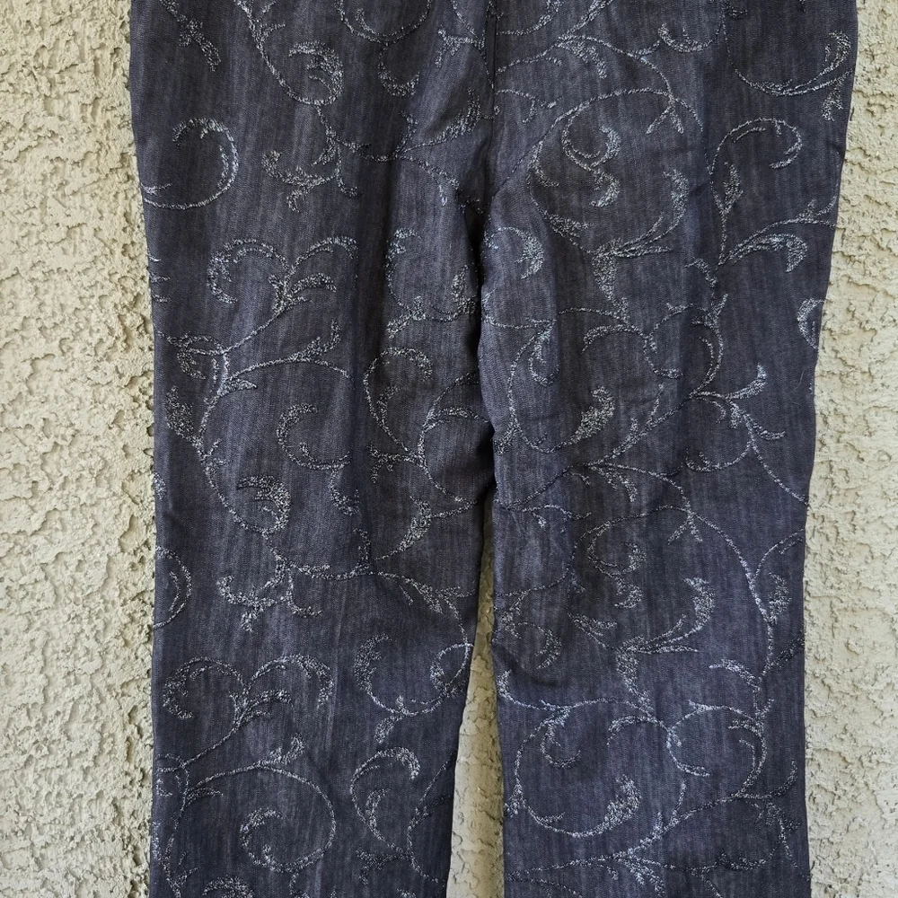 Peter Nygard Glitter Embellished Jeans - Picture 6 of 10